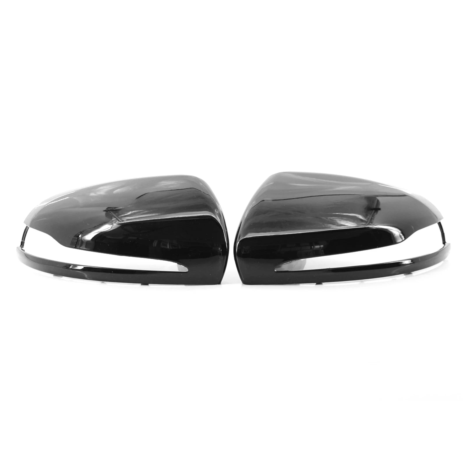 Mercedes C Class W205 / E Class W213 Gloss Black Mirror Covers (2014-2021)