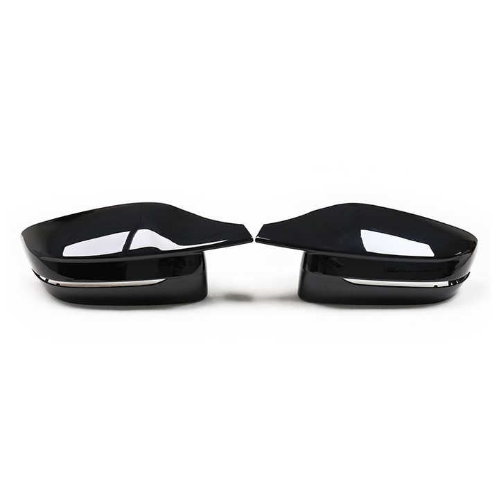 BMW 8 Series G14 G15 G16 M-Style Gloss Black Mirror Covers (2018+)
