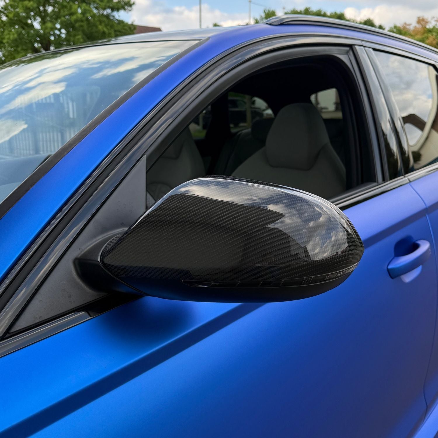 Audi A6 S6 RS6 C7 Carbon Fibre Mirror Covers (2012-2018)
