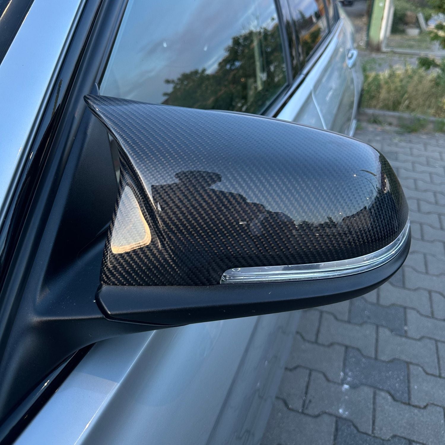 M Style Carbon Fibre Wing Mirror Covers For BMW F20 F21 F22 F30 F32 F87 (2012-2019)