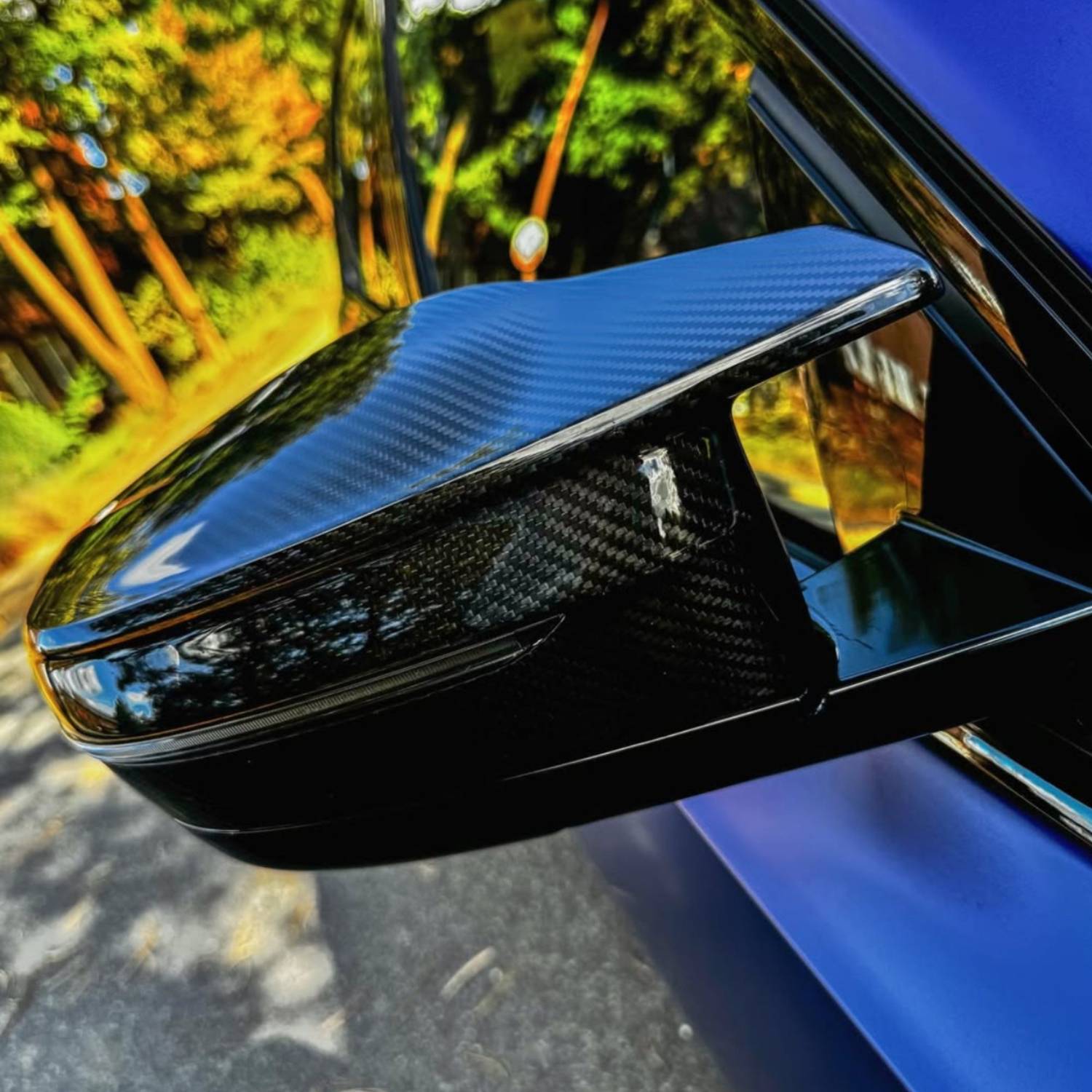 BMW G87 M2, G80 G81 M3, G82 G83 M4, G42 M240I, G20 M340I, I4 M50 Pre-Preg Dry Carbon Fibre Mirror Covers By OPTIC (2021+)