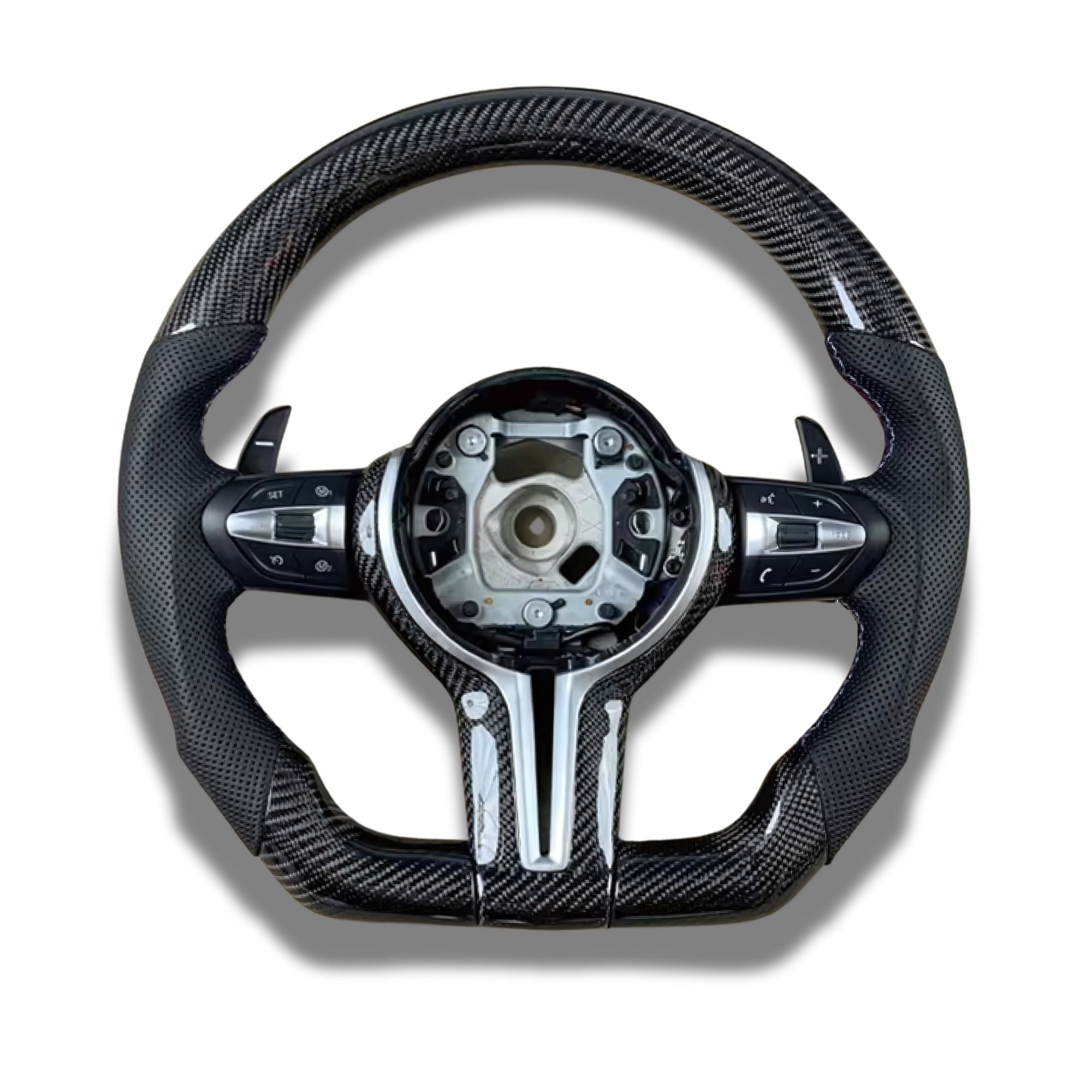 OPTIC Carbon Fibre Custom Steering Wheel For 1, 2, 3, 4 Series