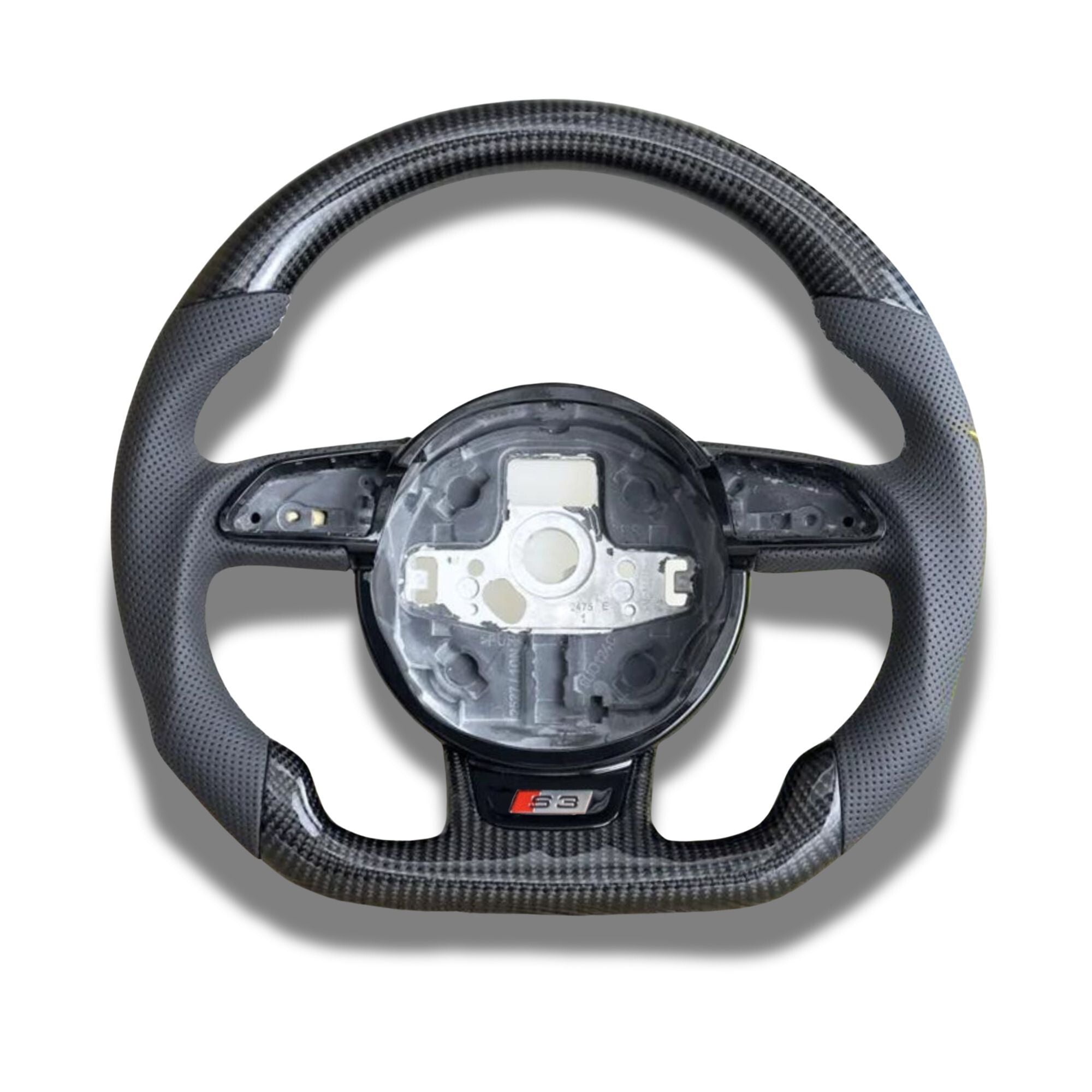 OPTIC Carbon Fibre Custom Steering Wheel For A3 S3 RS3 8V (2013-2016)