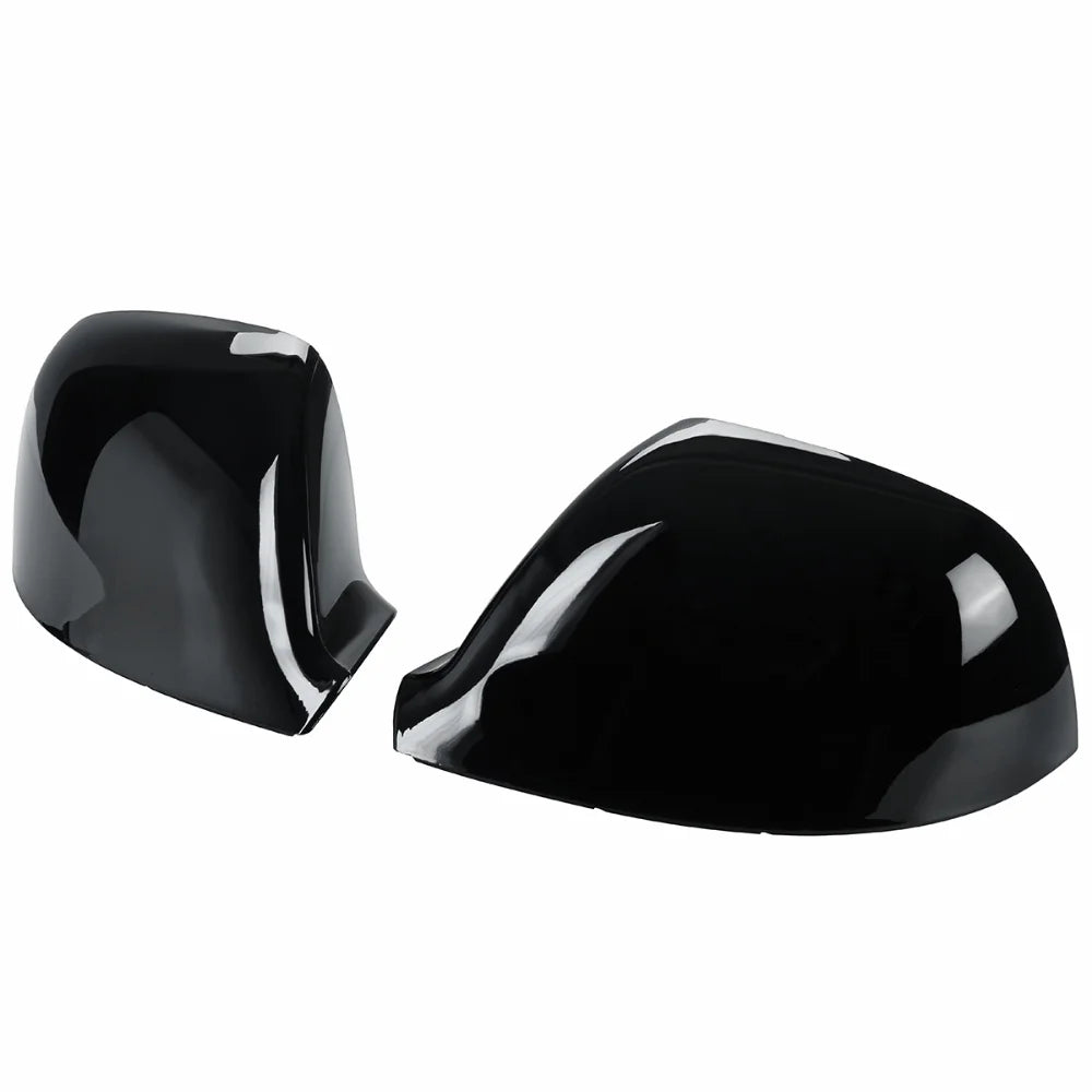 Gloss Black Mirror Covers For Transporter T5 (2010-2015)