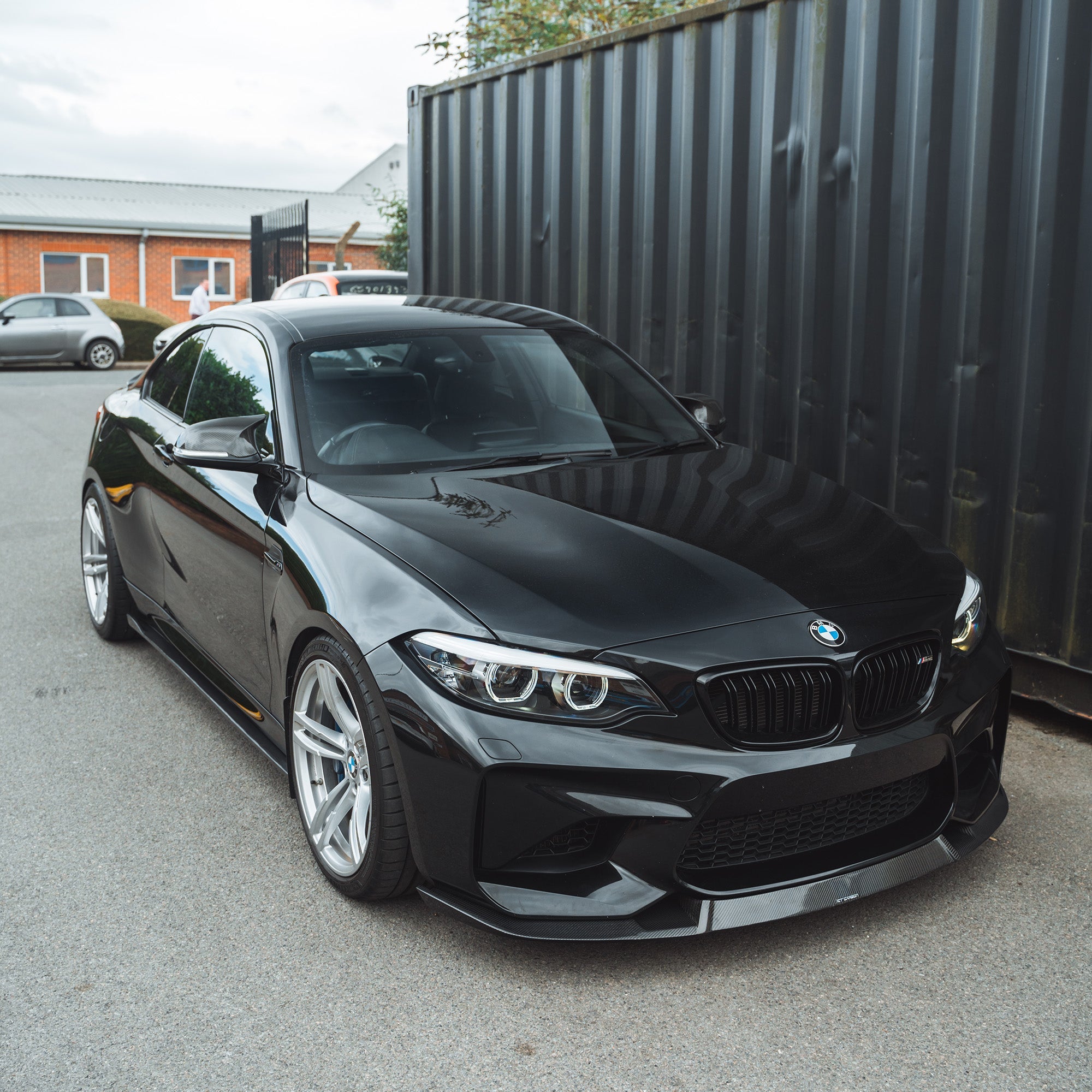 BMW M2 F87 N55(OG) CARBON FIBRE SPLITTER - M4 CS STYLE