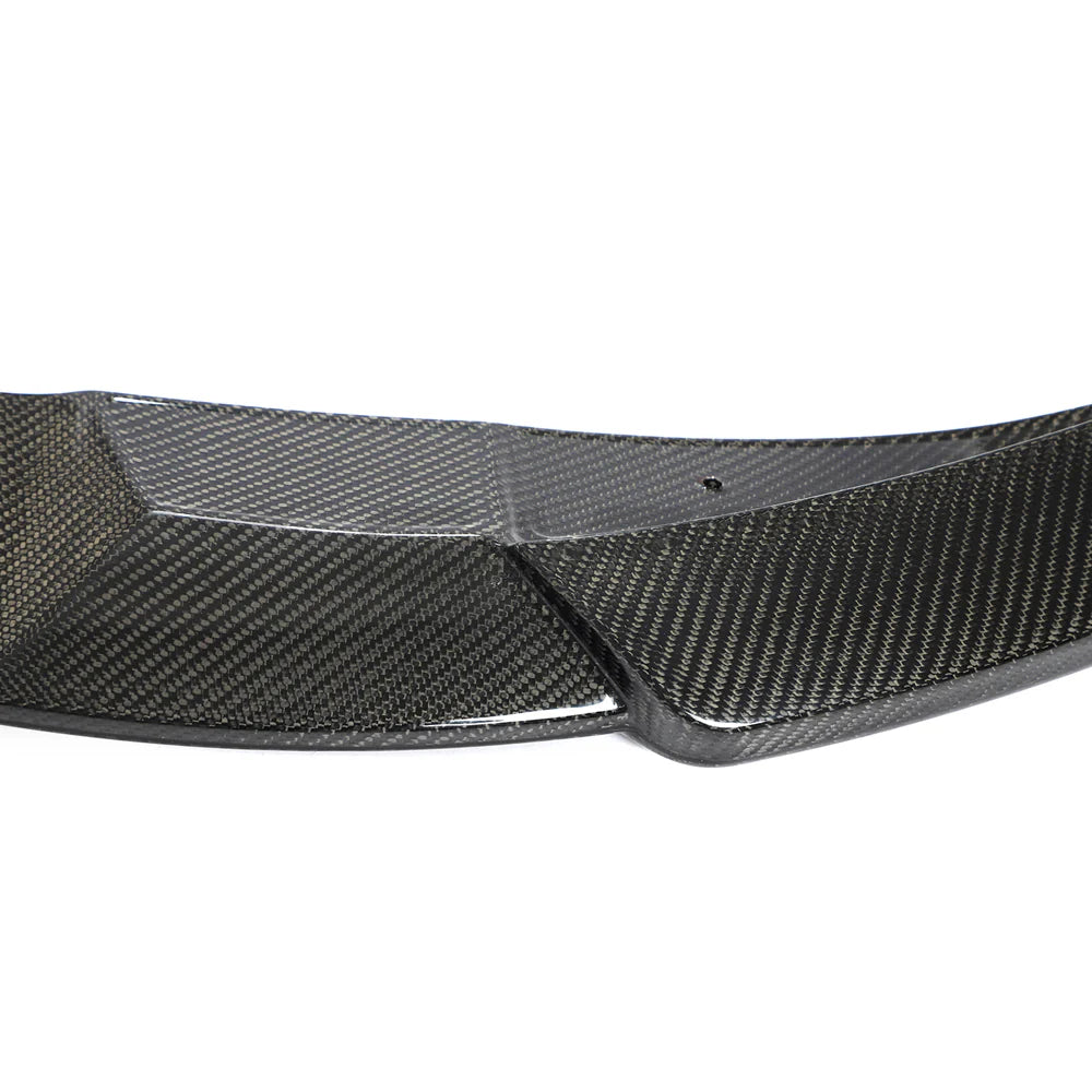 VW GOLF MK8 GTI CARBON FIBRE FRONT SPLITTER BY CT CARBON