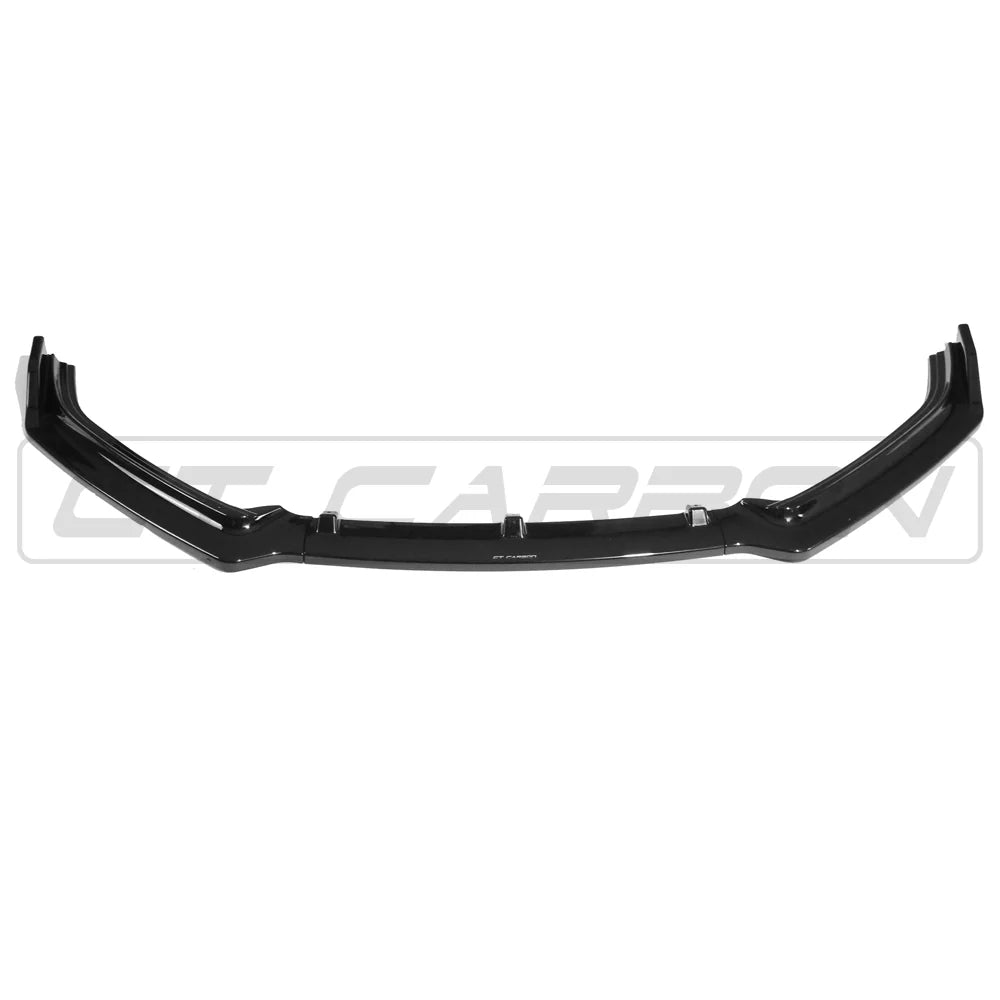 VW POLO MK5 2014-2017 GLOSS BLACK SPLITTER - CT CARBON