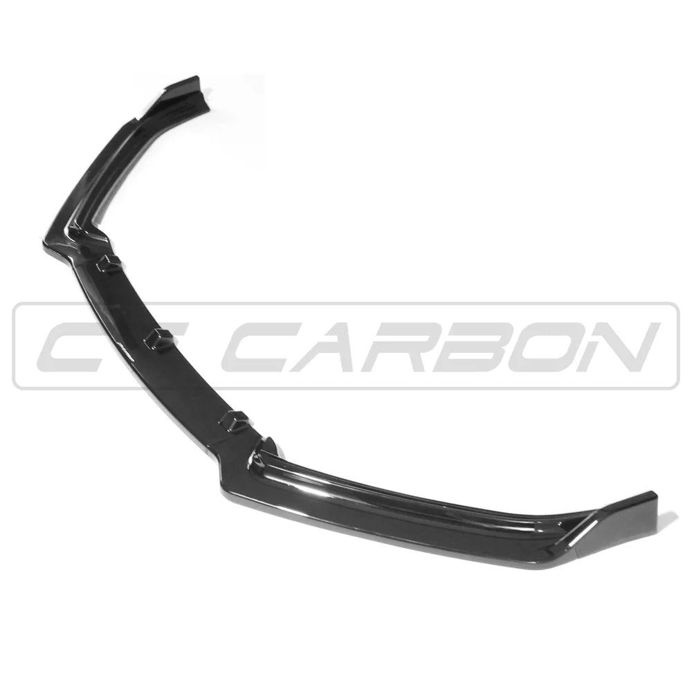 VW POLO MK5 2014-2017 GLOSS BLACK SPLITTER - CT CARBON