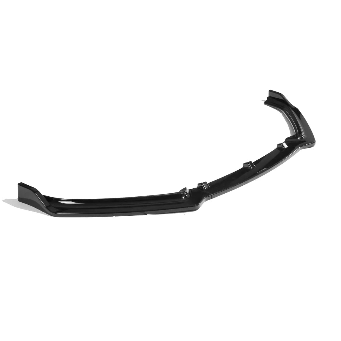 VW POLO MK5 2014-2017 GLOSS BLACK SPLITTER - CT CARBON