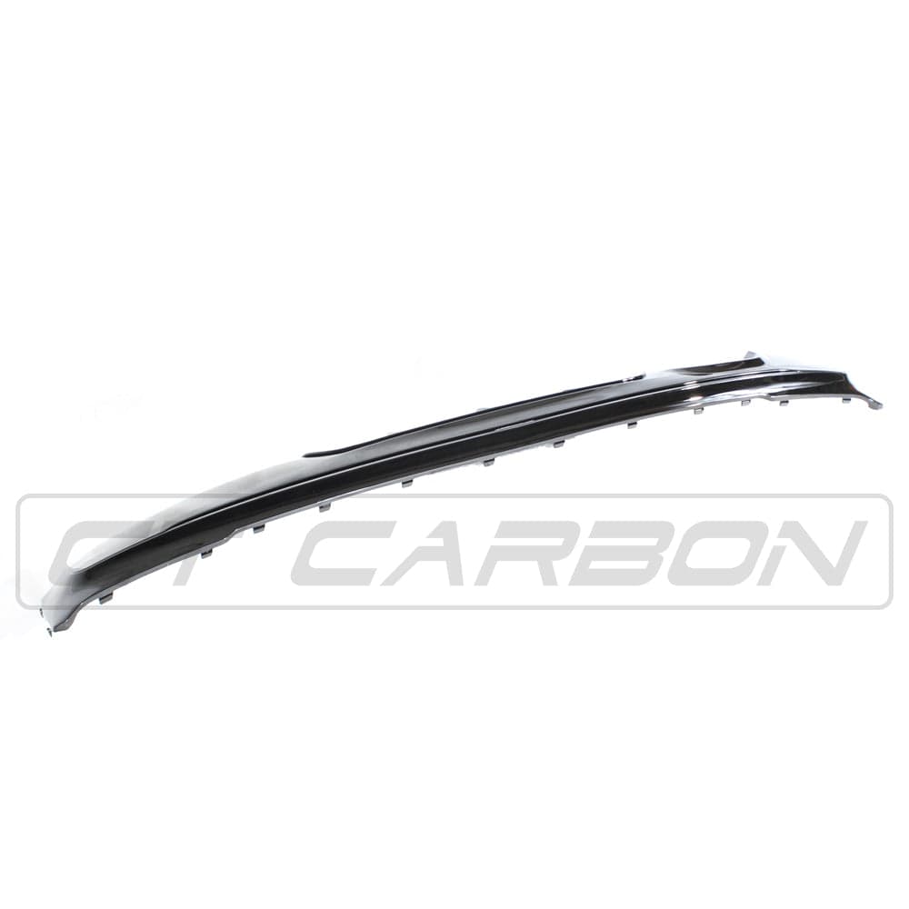 BMW 2 SERIES F22/F23 GLOSS BLACK TWIN EXHAUST DIFFUSER - MP STYLE - BLAK BY CT CARBON