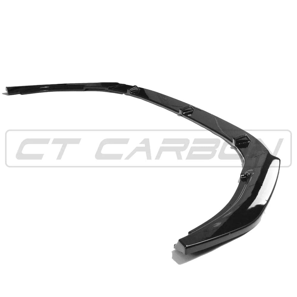 VW GOLF GTD/GTI MK6 2009-2013 GLOSS BLACK SPLITTER - CT CARBON