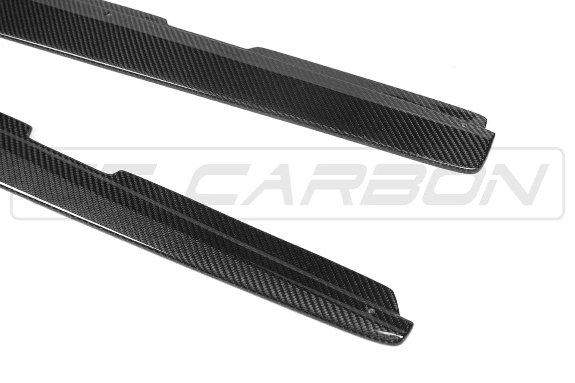 BMW 1 & 2 SERIES F20/F22/F23 CARBON FIBRE SIDE SKIRTS - MP STYLE CT CARBON