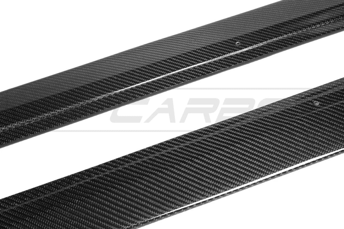 BMW 1 & 2 SERIES F20/F22/F23 CARBON FIBRE SIDE SKIRTS - MP STYLE CT CARBON