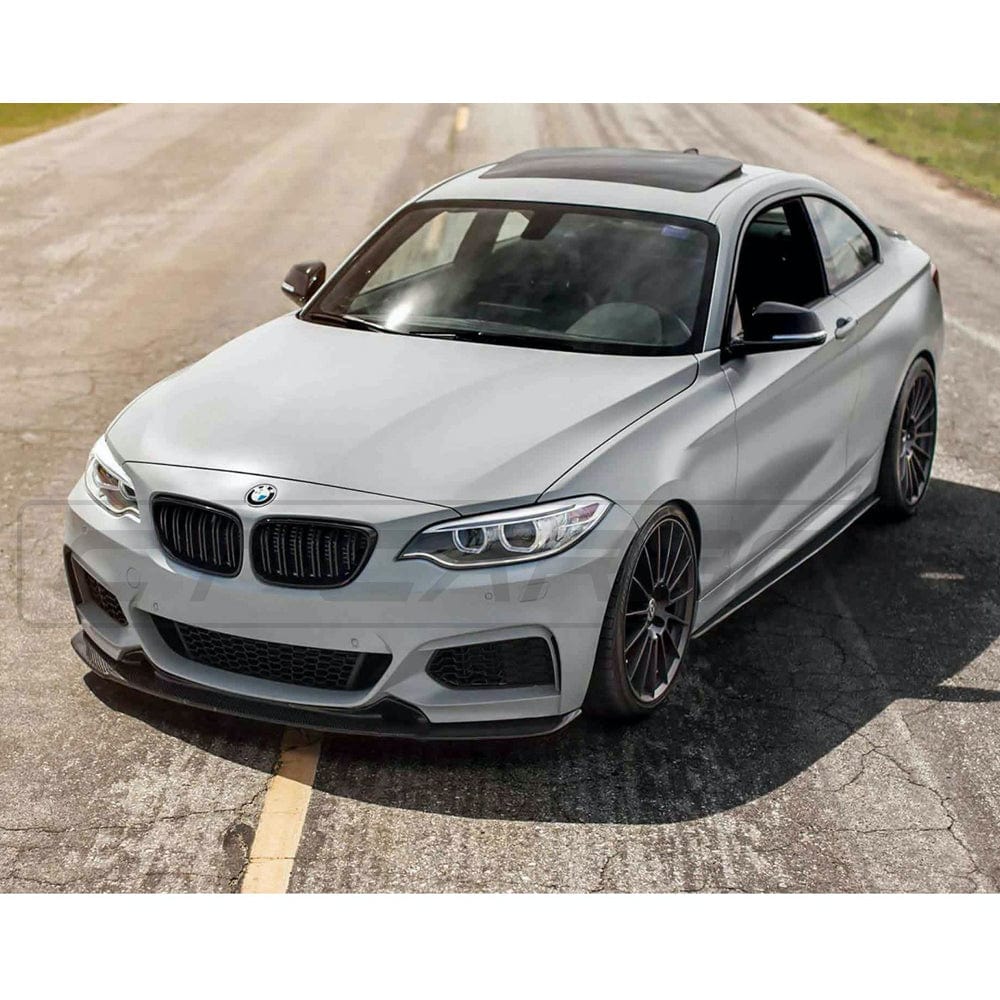 BMW 1 & 2 SERIES F20/F22/F23 CARBON FIBRE SIDE SKIRTS - MP STYLE CT CARBON