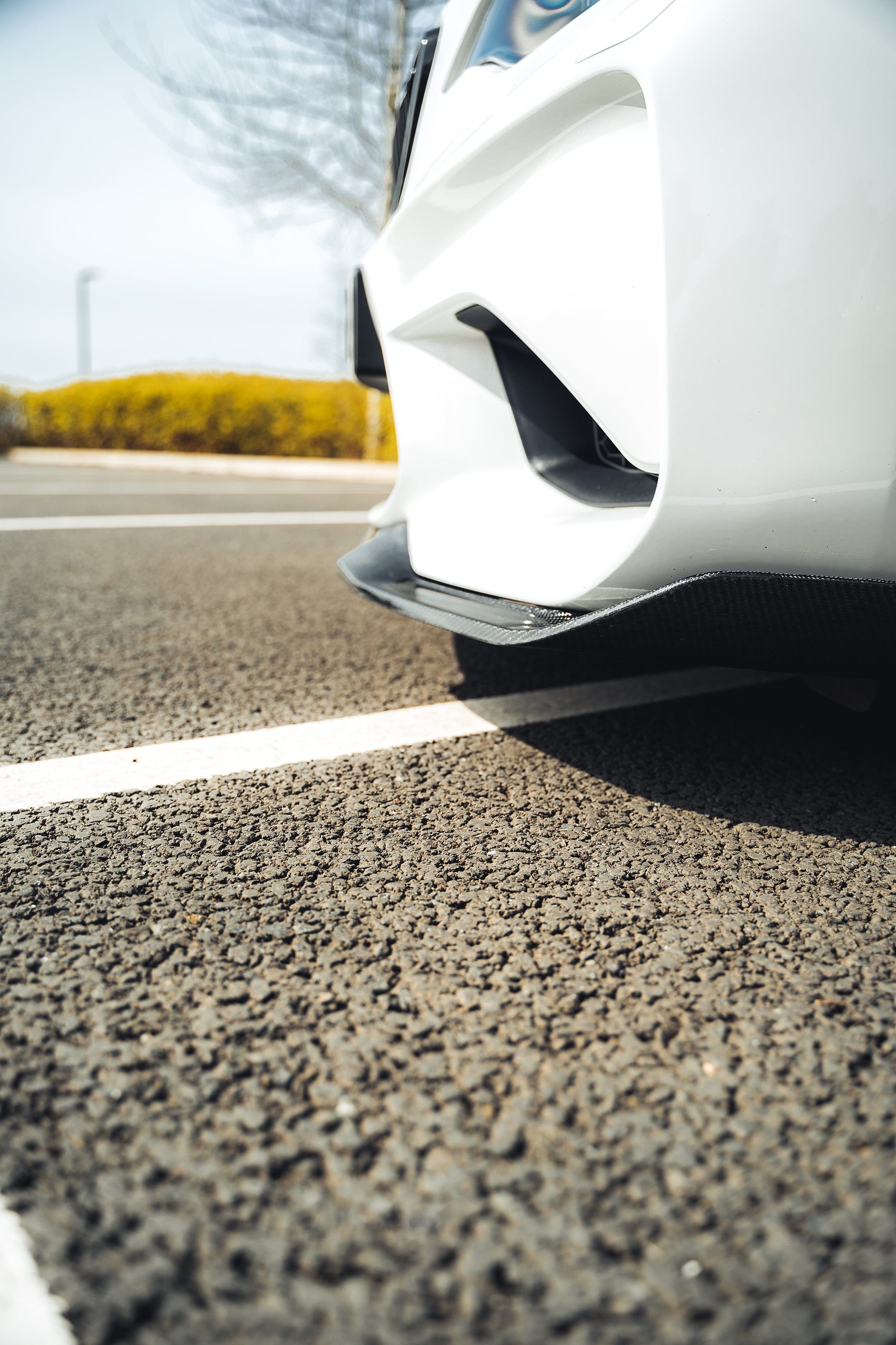 BMW M2 F87 CARBON FIBRE SPLITTER - CS STYLE