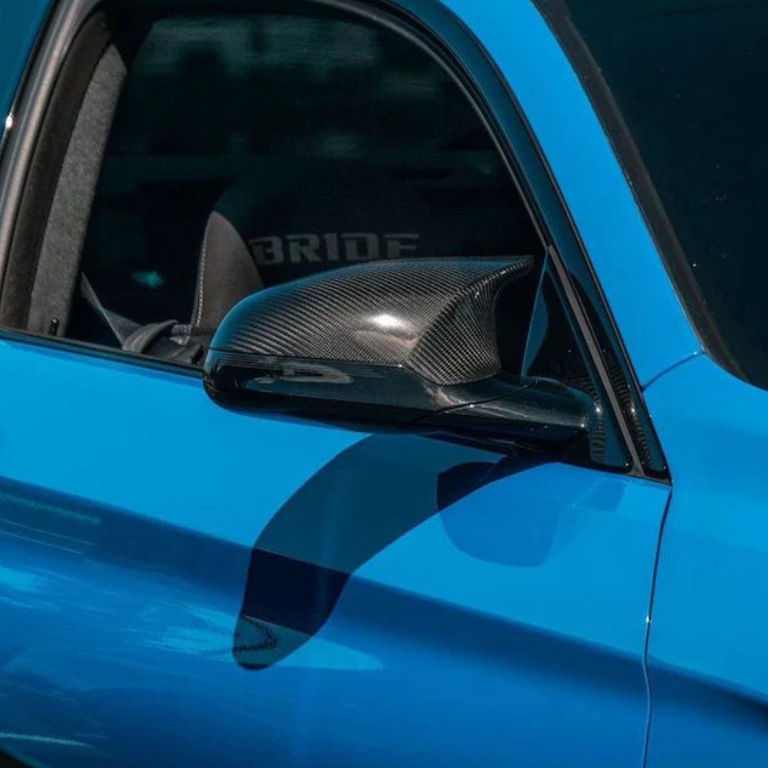 BMW M2 Competition, M3 & M4 F87 F80 F83 F84 Pre-Preg Dry Carbon Fibre Wing Mirror Covers By OPTIC (2014-2021)