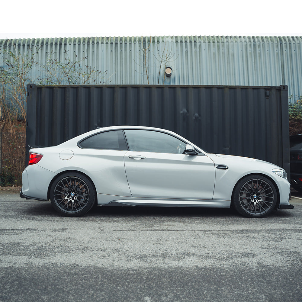 BMW M2/M2C F87 CARBON FIBRE SIDE SKIRTS - MT STYLE