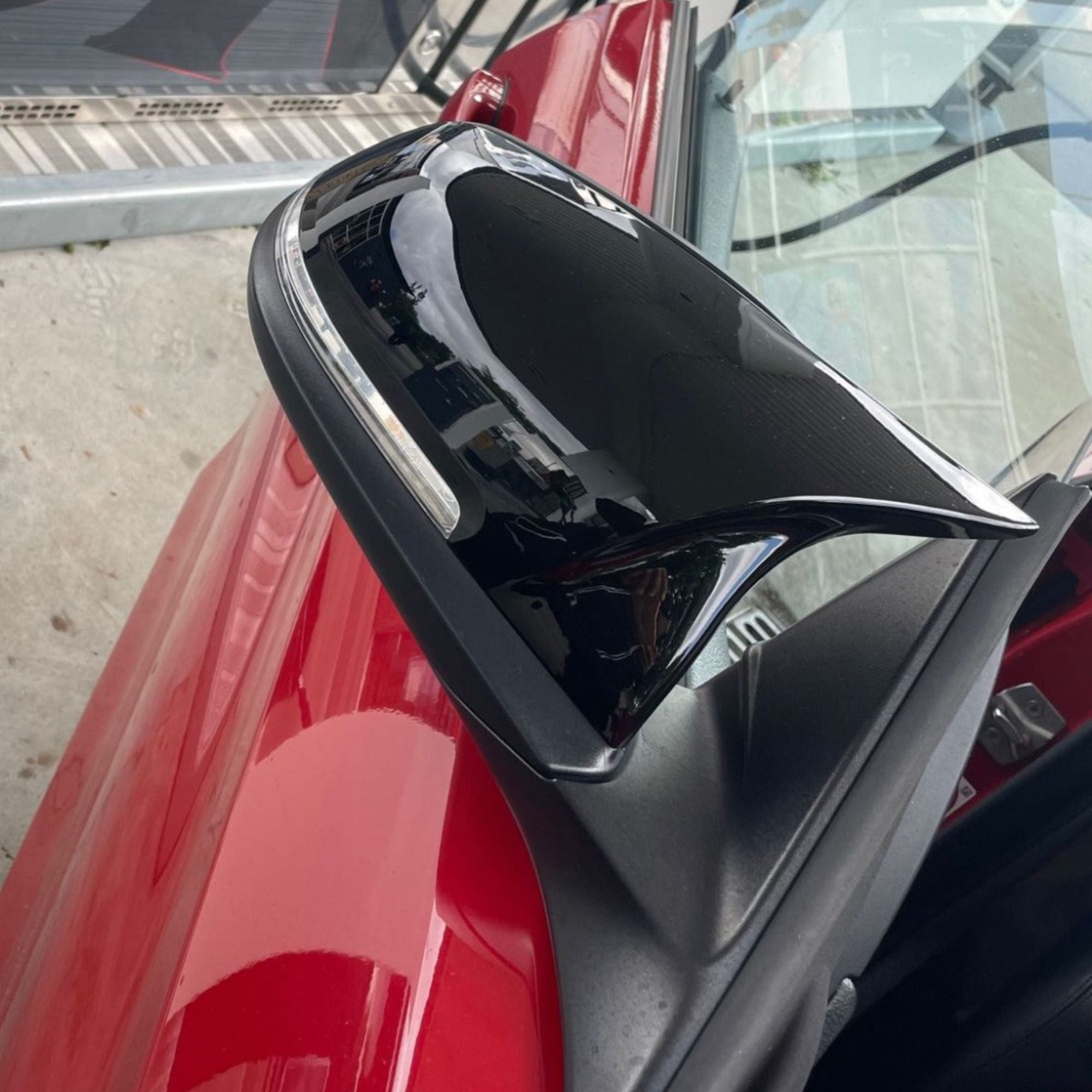 M Style Gloss Black Wing Mirror Covers F20 F21 F22 F30 F32 F87 (2012-2019) - Avoro Design