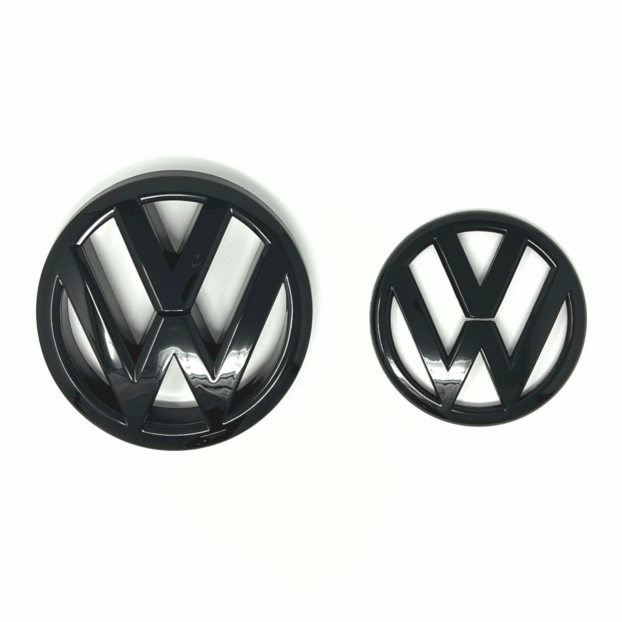 Golf MK6 Front & Rear Badges Black (2008-2013) - Avoro Design